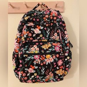 Vera Bradley Essential Large Backpack - INSANE STORAGE - Tangerine Twist